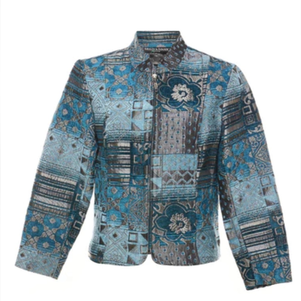 Vintage Pattern Tapestry Jacket - image 3